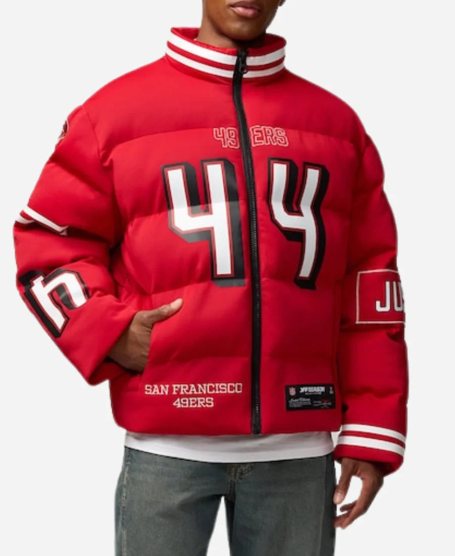 Kyle Juszczyk 49ers Off Season Puffer Jacket