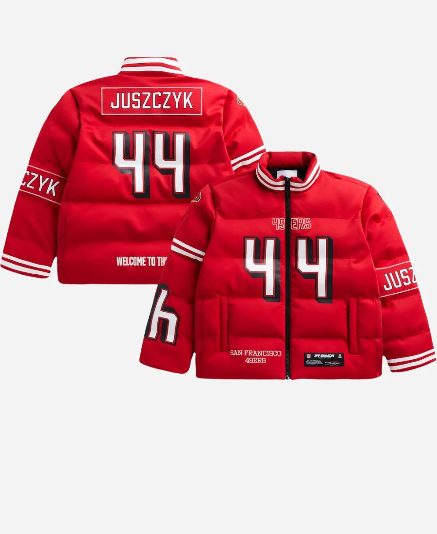 Kyle Juszczyk 49ers Off Season Puffer Jacket