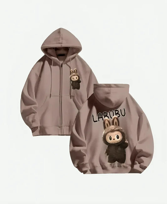 Labubu The Monster Zip-Up Hoodie