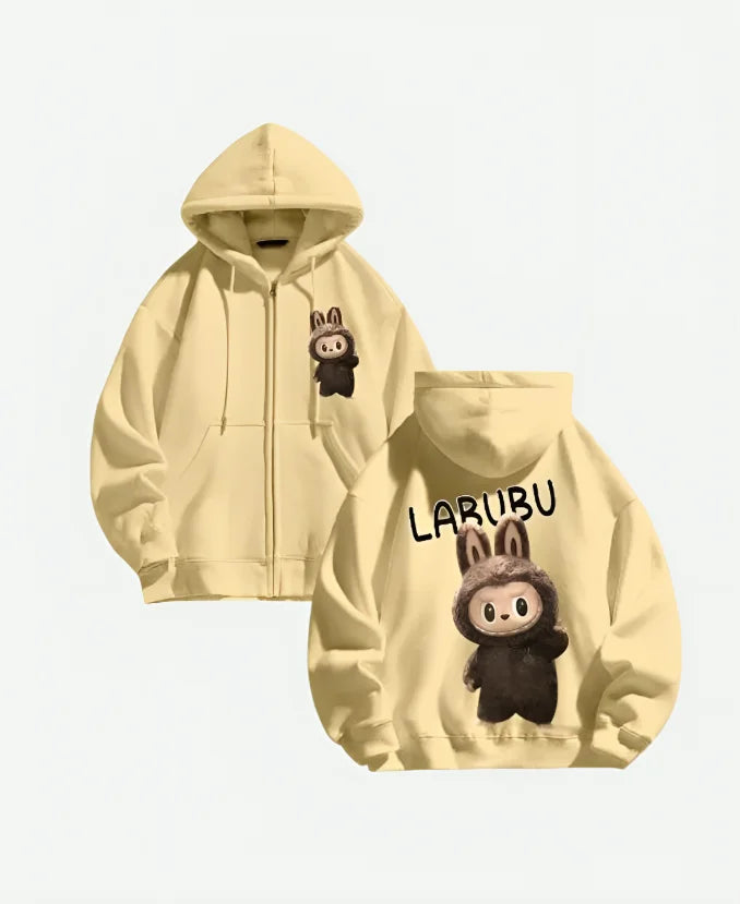Labubu The Monster Zip-Up Hoodie