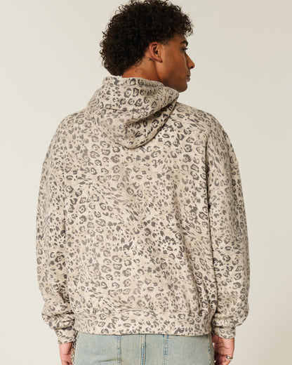 Leopard-Print-Baggy-Cinch-Hoodie