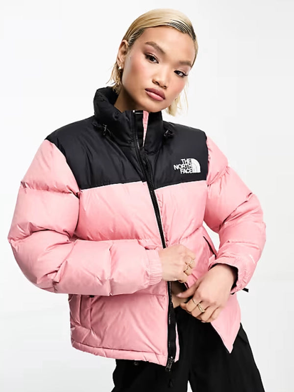 Light Pink North Face Puffer Jacket Women