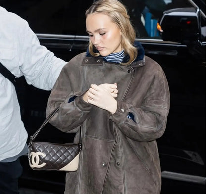 Lily Rose Depp Trench Coat