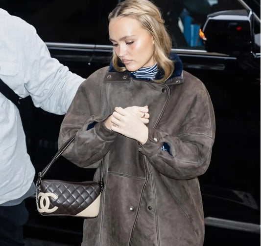 Lily Rose Depp Trench Coat