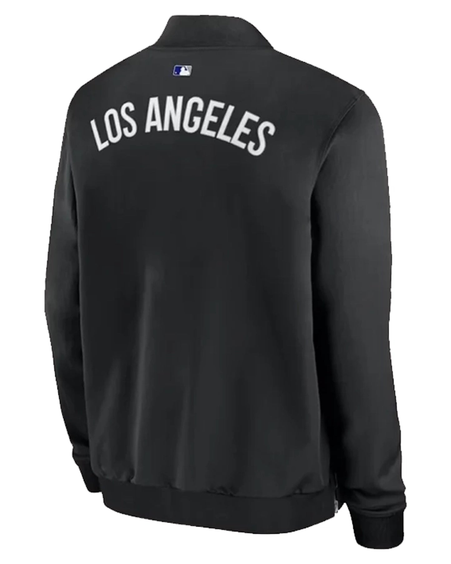 Los-Angeles-Dodgers-Dugout-Bomber-Black-Jacket