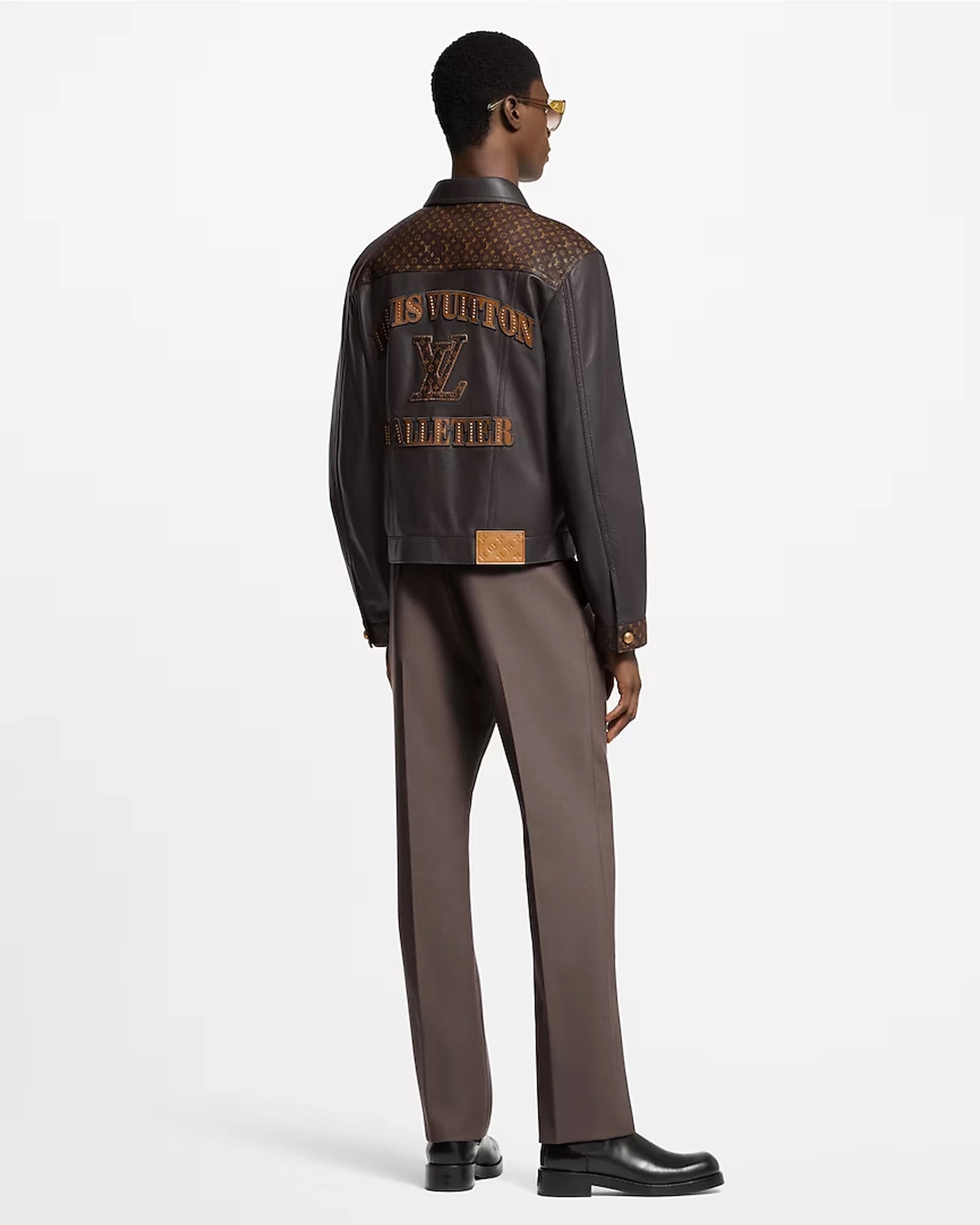 Louis Vuitton Leather Jacket – Zing Apparel