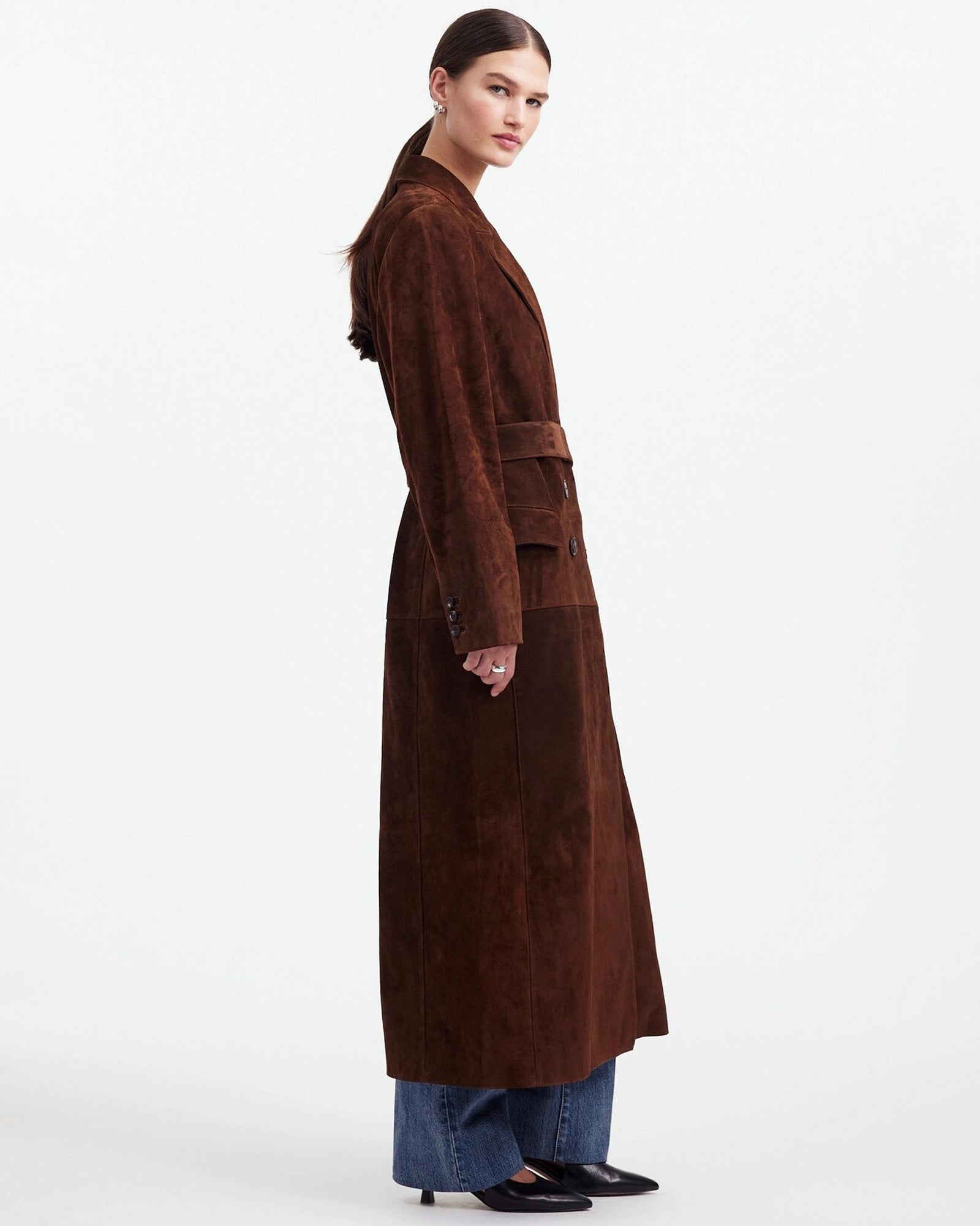 Madewell-Alexa-Chung-Suede-Brown-Coat
