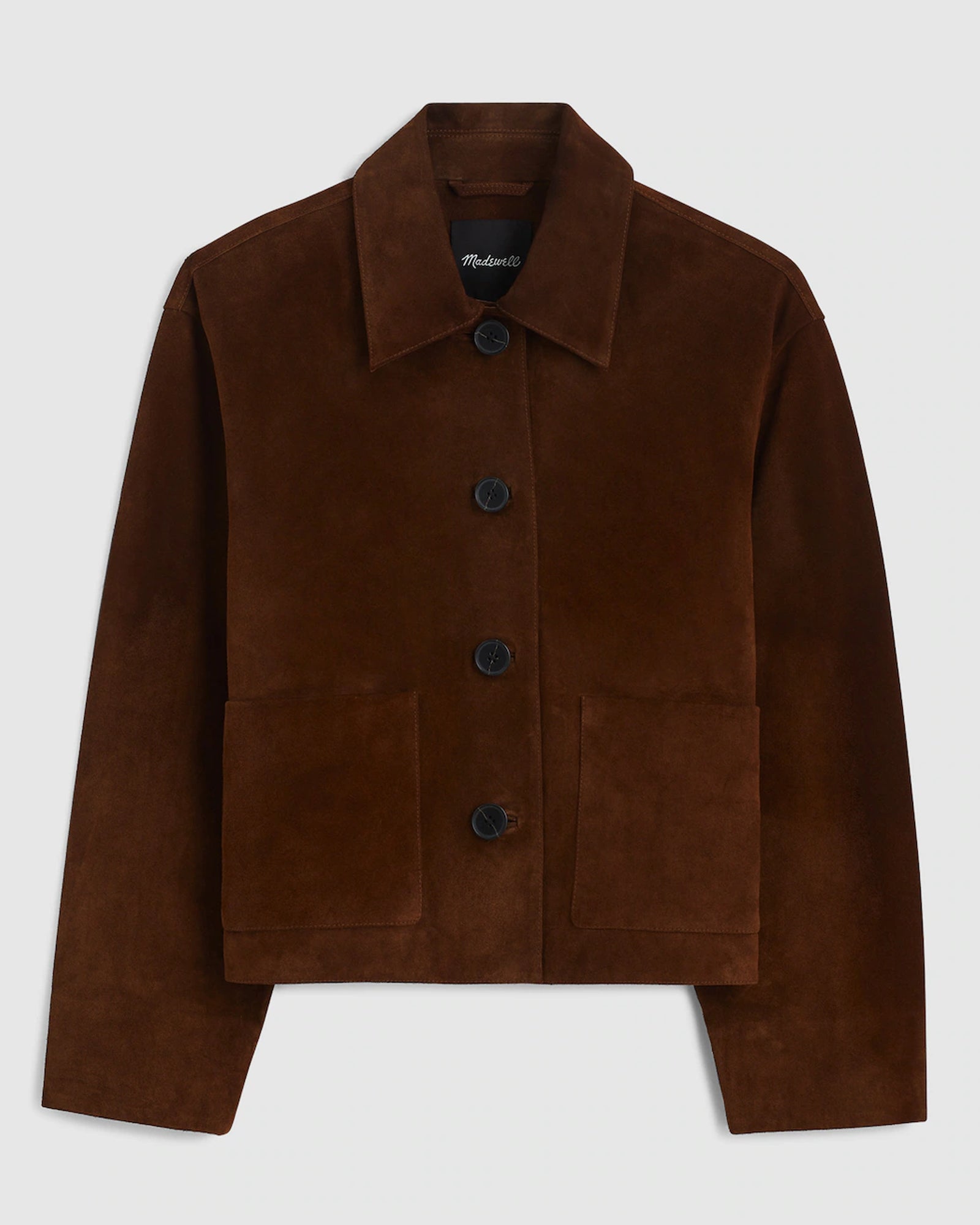 Madewell Suede Jacket Brown