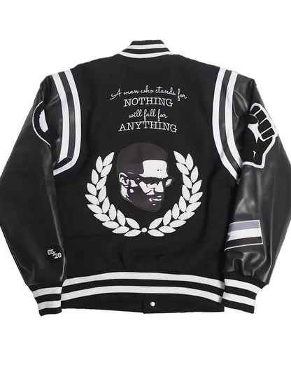 Malcolm X Letterman Jacket