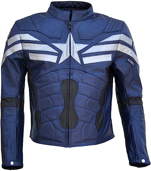 Halloween Jacket -Chris Evans Captain America Soldier Jacket