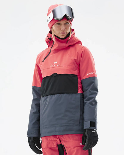 Montec-Ski-Jacket-Coral-Black-Metal-Blue