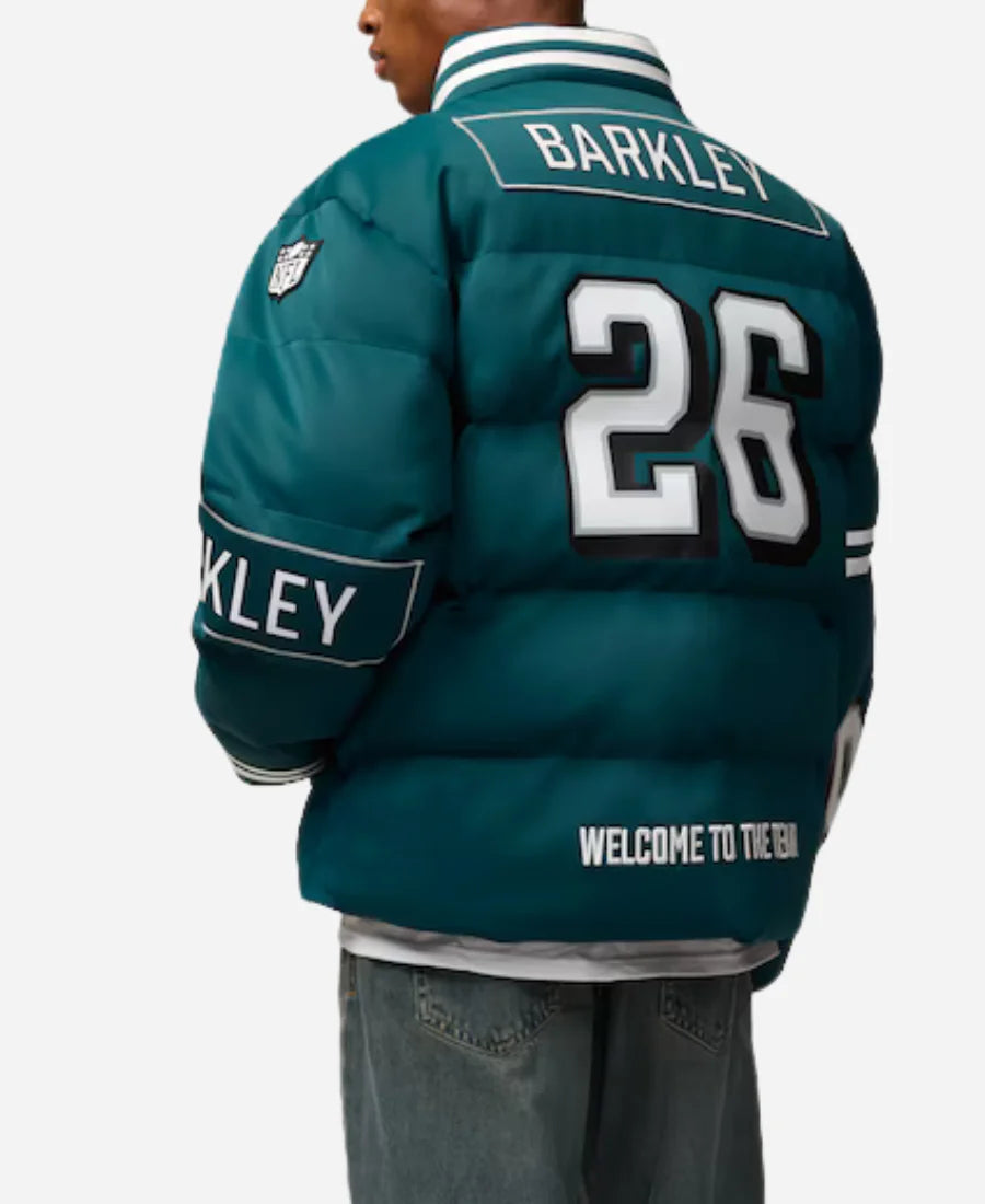 Saquon Barkley Eagles Off Season Puffer Jacket