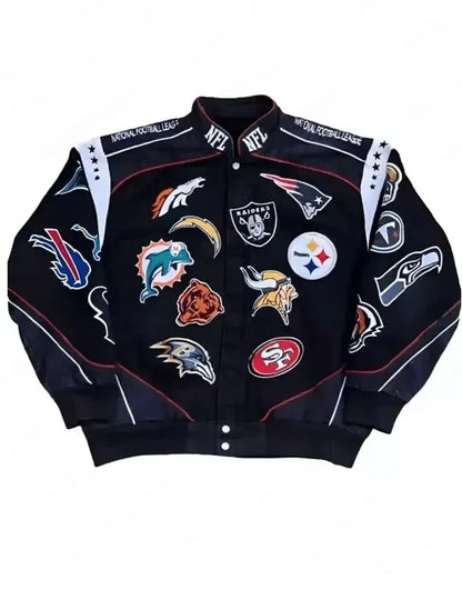 NFL Jacket With All Team Logos