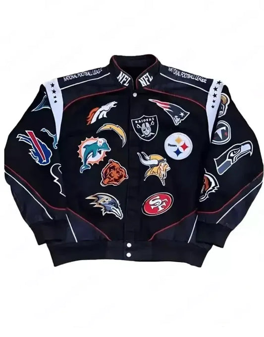 NFL Jacket With All Team Logos