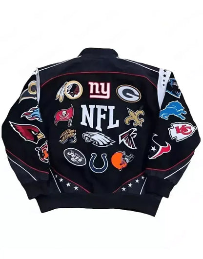 NFL Jacket With All Team Logos