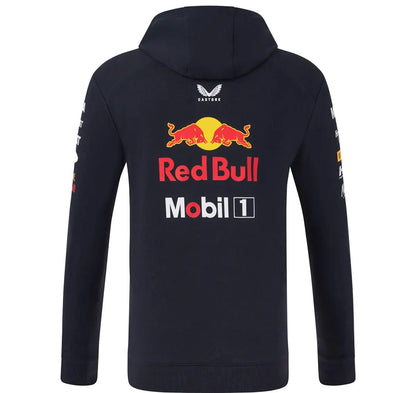 Navy Vintage Red Bull Big Logo Racing Hoodie