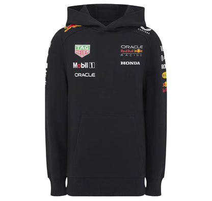 Navy Vintage Red Bull Big Logo Racing Hoodie