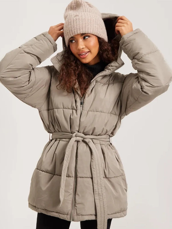 Nelly Puffer Jacket Beige