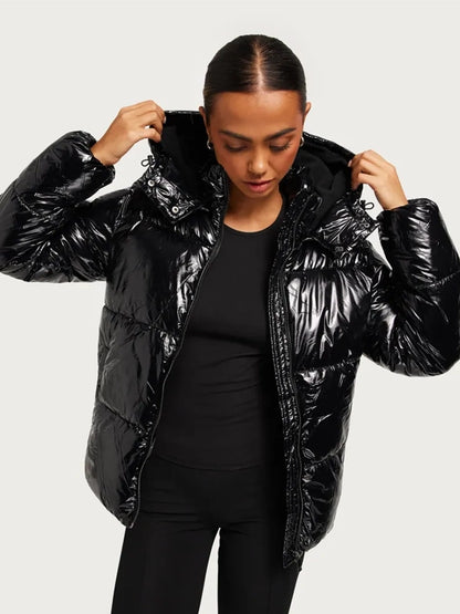Nelly Puffer Jacket Black Sale