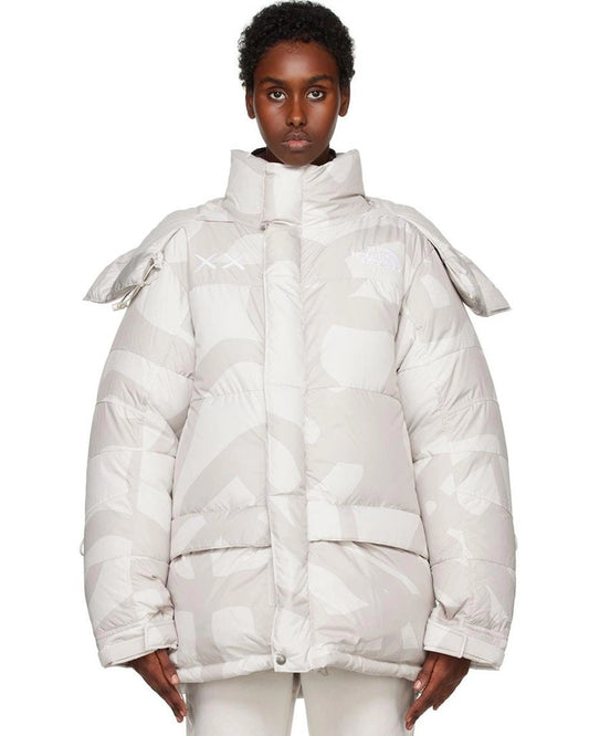 North-Face-X-Kaws-Jacket-White