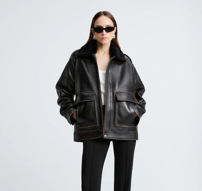 Nour_Hammour_Leather_Jacket_Drey