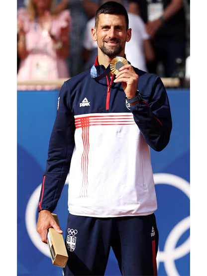 Team Serbia Novak Djokovic Olympic Tracksuit