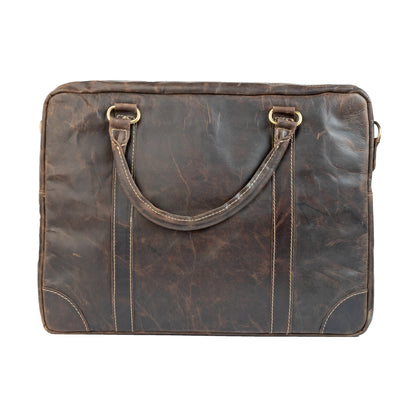 The Maverick Vintage Leather Laptop Bag