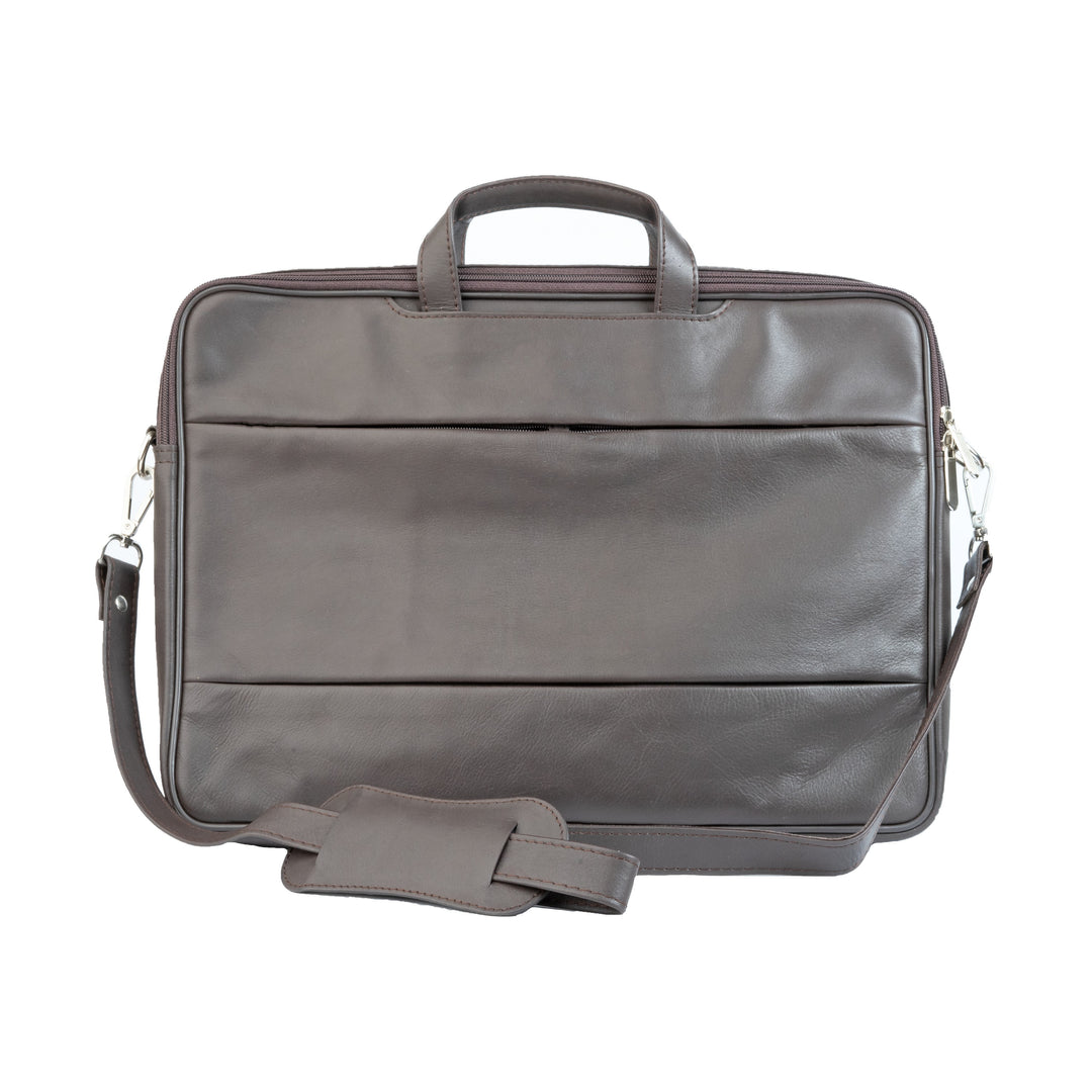 The Millennial Sleek Leather Laptop Bag