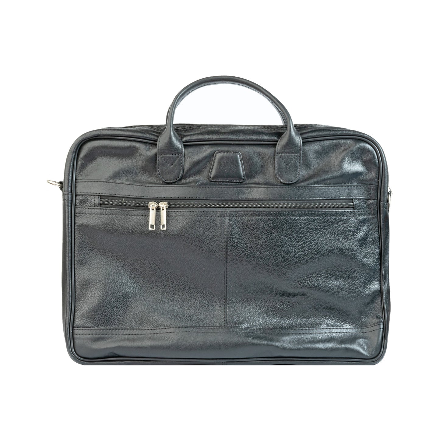 Slim Leather Office Bag For Laptop