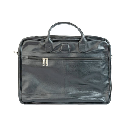 Slim Leather Office Bag For Laptop