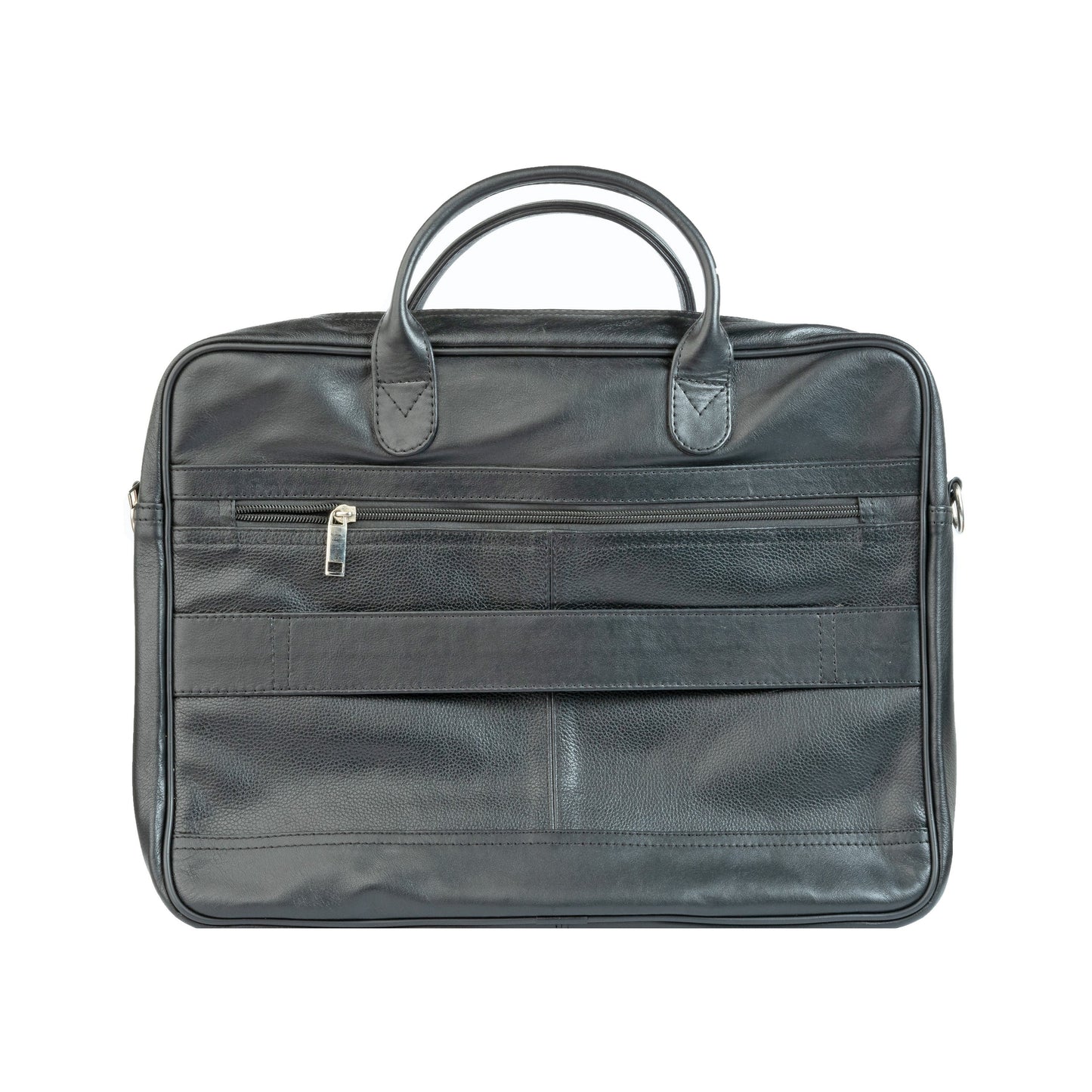 Slim Leather Office Bag For Laptop