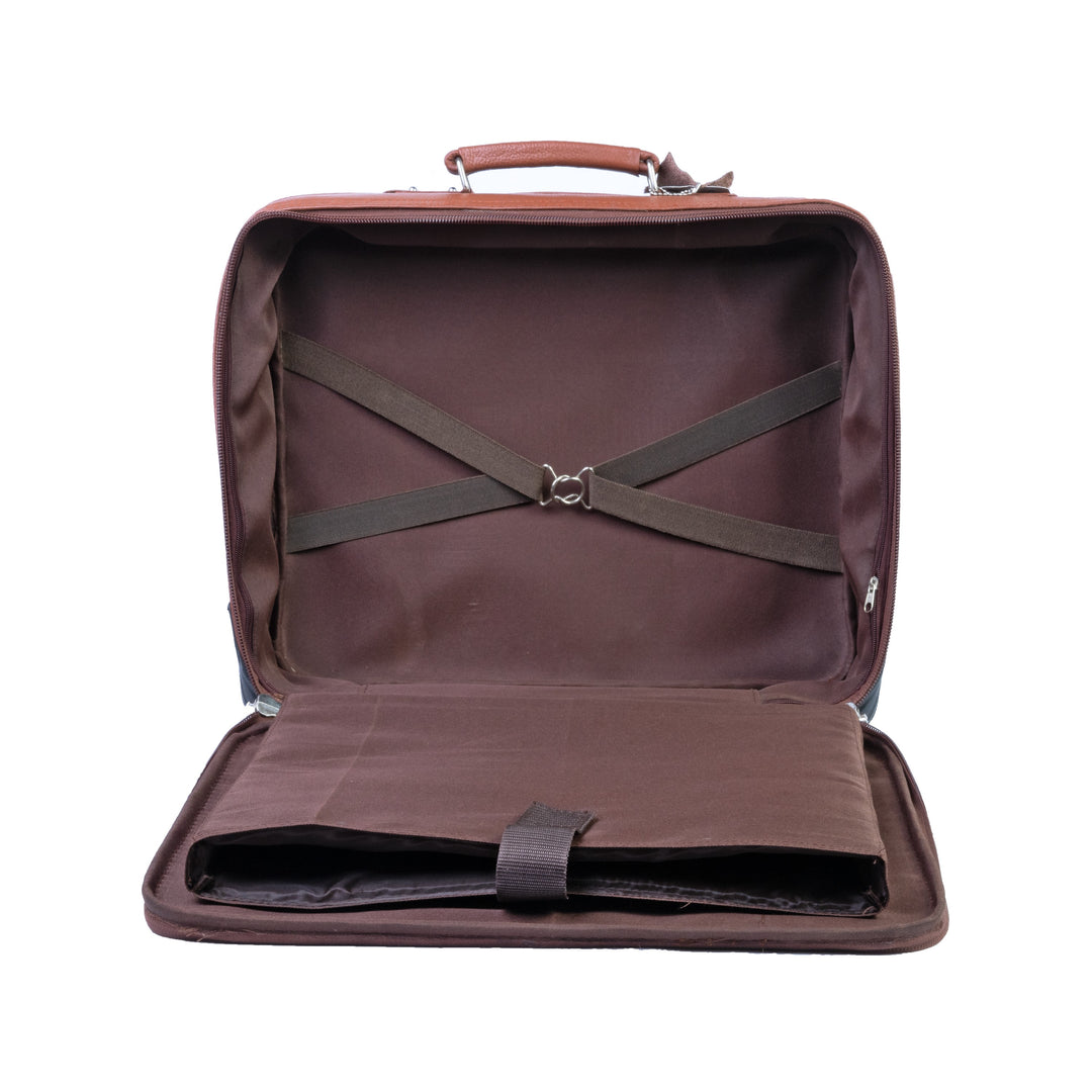 THE BROWN THE TRAVEL TROLLEY BAG