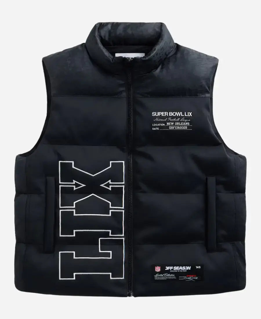 NFL Off Season Super Bowl LIX Puffer Vest