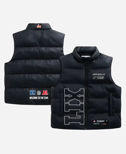 NFL Off Season Super Bowl LIX Puffer Vest