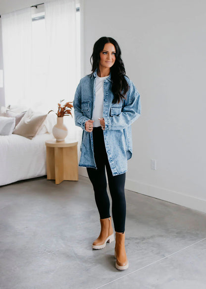 Oversized-Denim-Shirt-For-Men