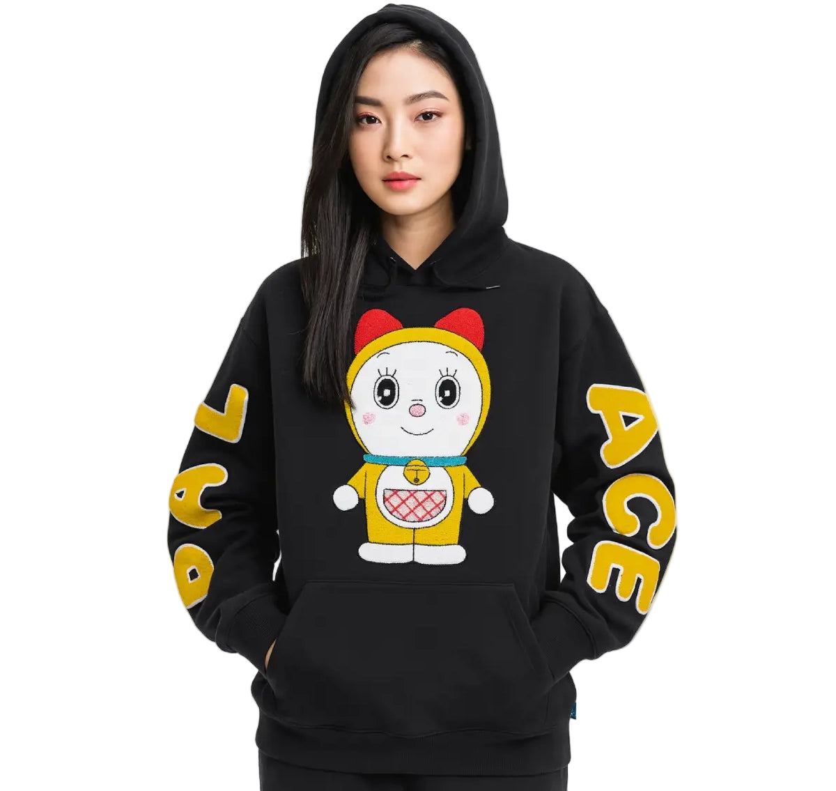 Palace Doraemon Hoodie Black
