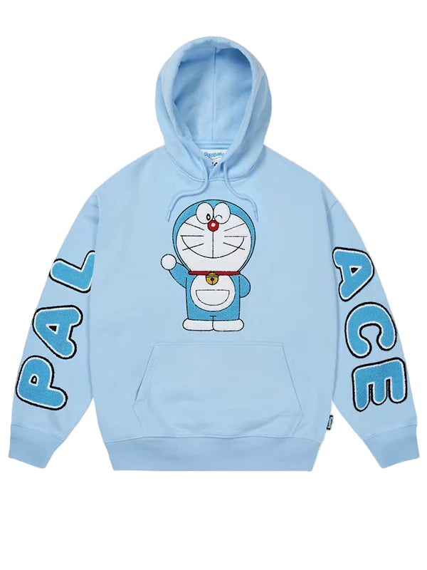 Palace Doraemon Hoodie Blue