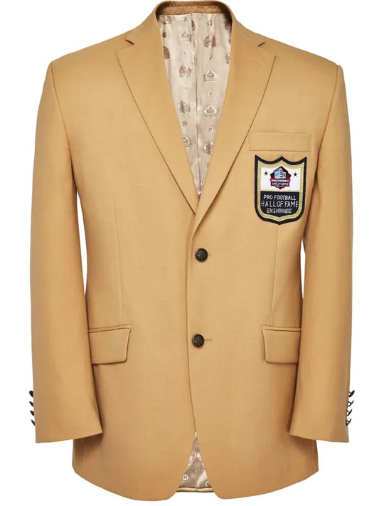 Hall Of Fame Pro Football Gold Coat