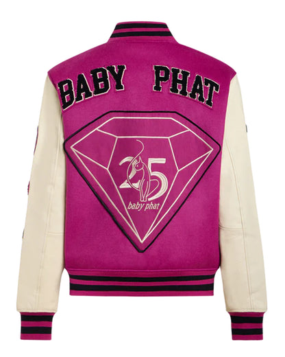 Pink-Baby-Phat-Varsity-Jacket
