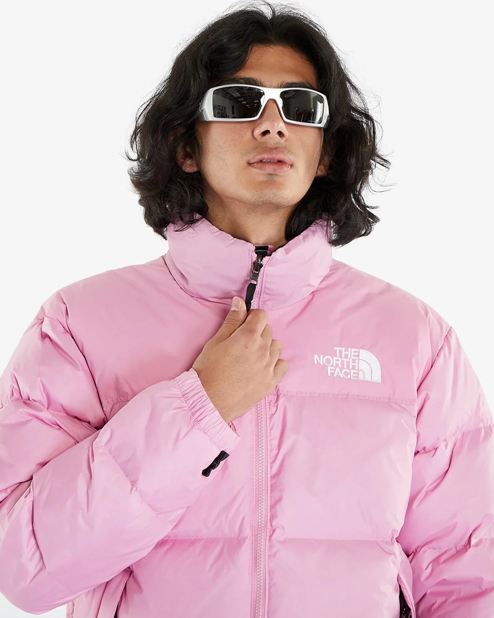 Pink-North-Face-Puffer-Jacket