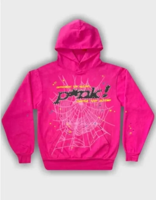 Pink Sp5der Hoodie