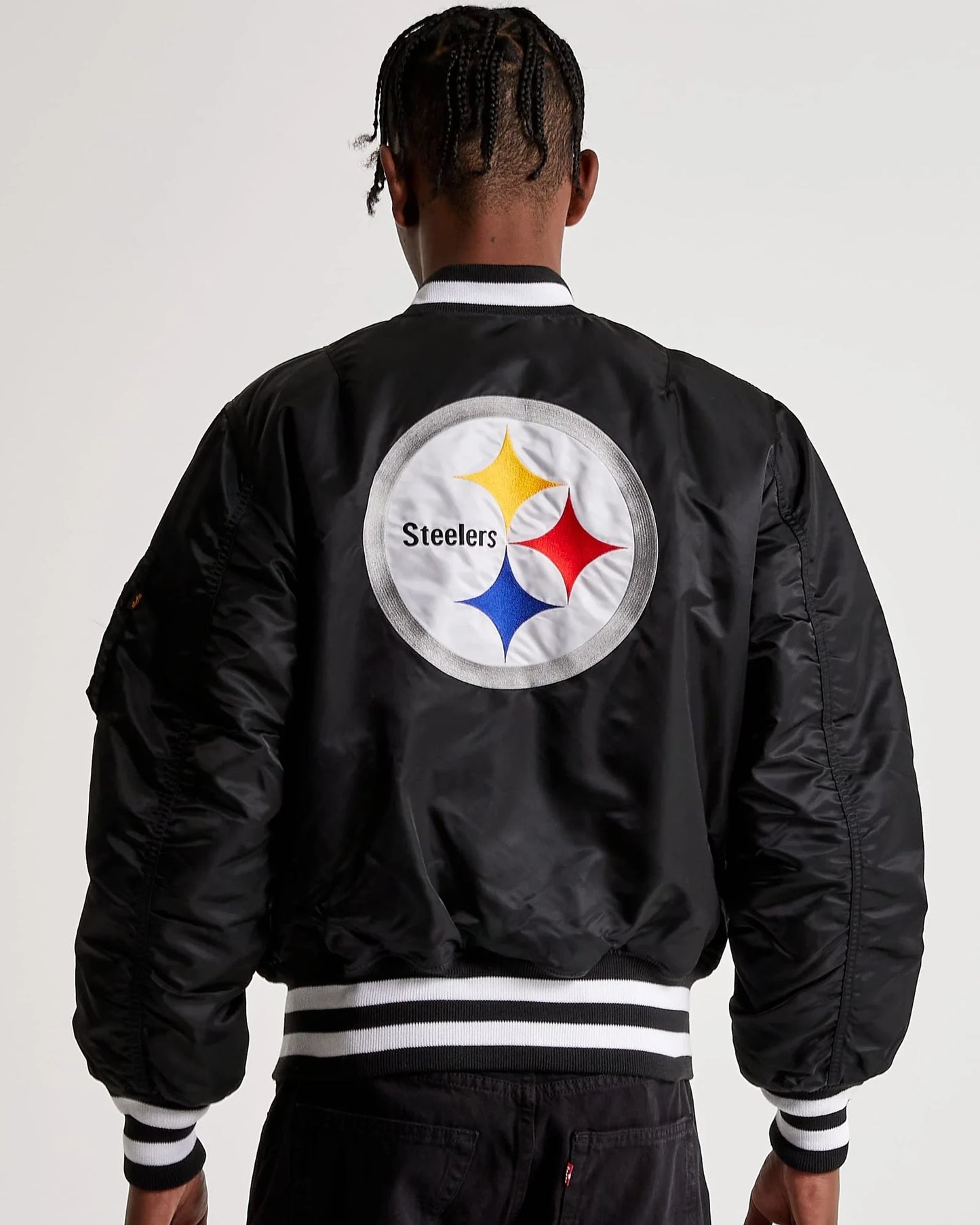Pittsburgh-Steelers-Bomber-Black-Jacket