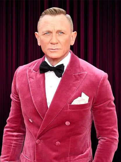 Daniel Craig Pink Jacket