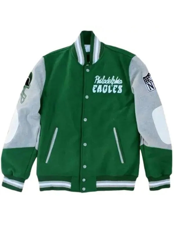 Princess Diana Varsity Jacket Women, Green