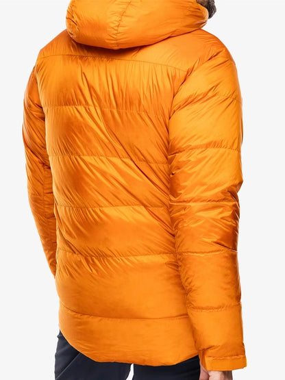 Rab Positron Pro Jacket Hood Orange Back