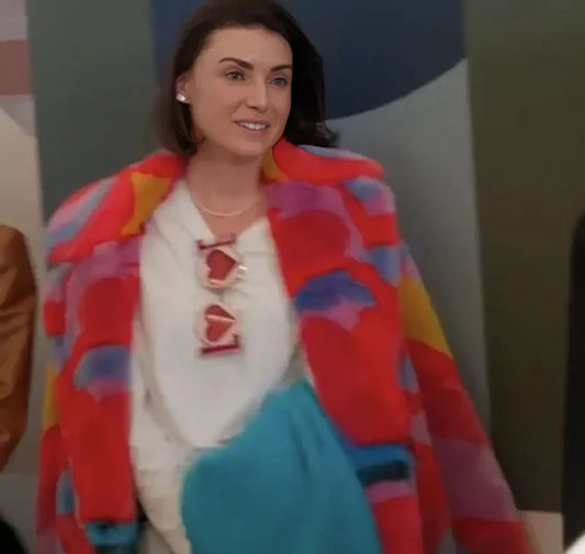 Real Housewives of Salt Lake City S05 Bronwyn Newport Fur Coat