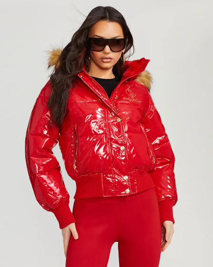 Red-Baby-Phat-Puffer-Jacket