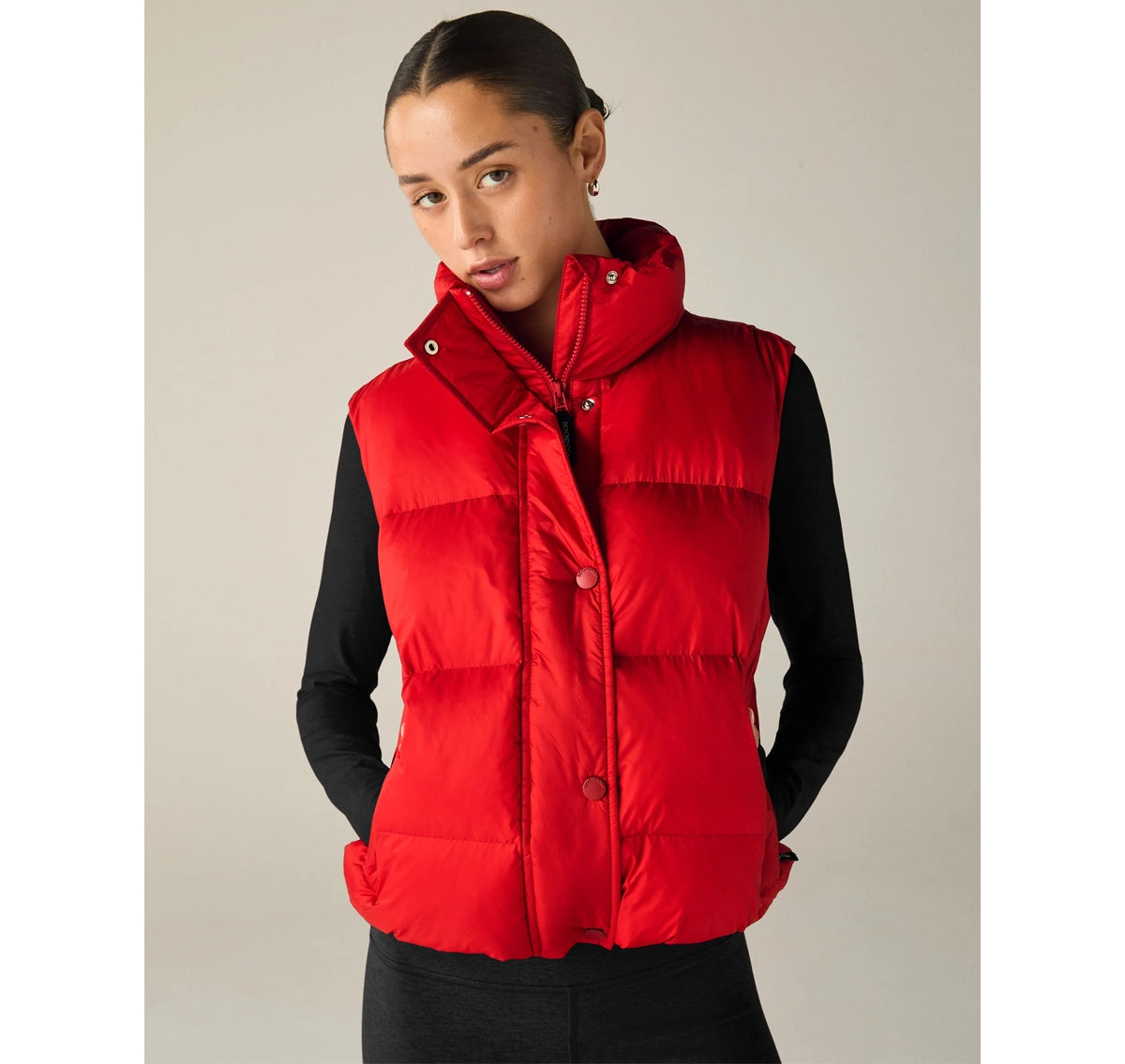 Red_Bubble_Vest_Women