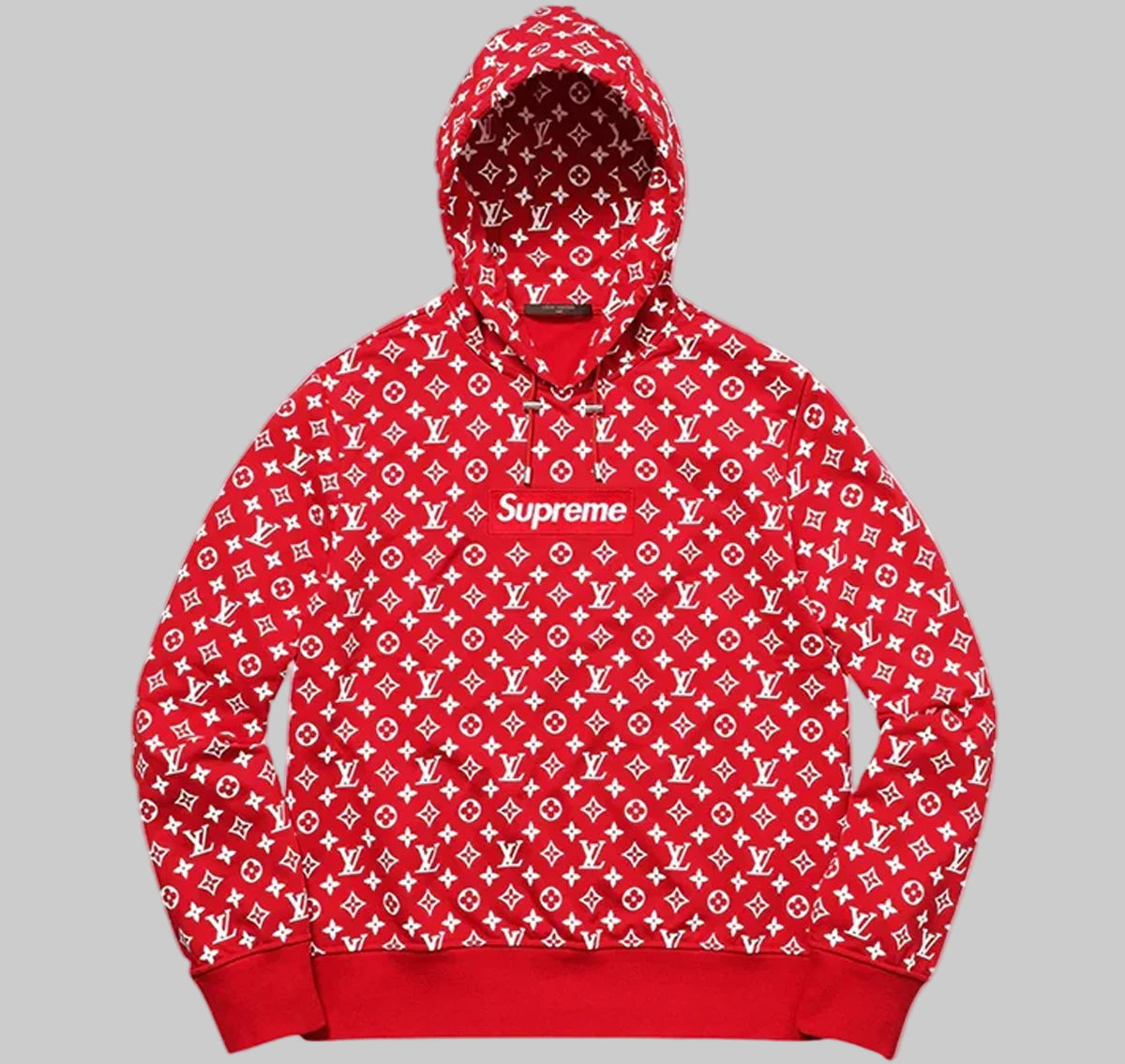 Red_Supreme_Lv_Hoodie