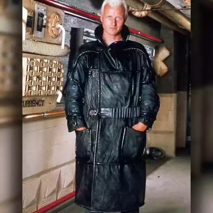 Halloween Jacket - Roy Batty Blade Runner 1982 Coat - Black